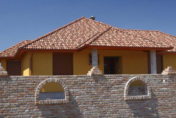 Betónová strešná krytina Terran Coppo ferrara - realizácia strechy